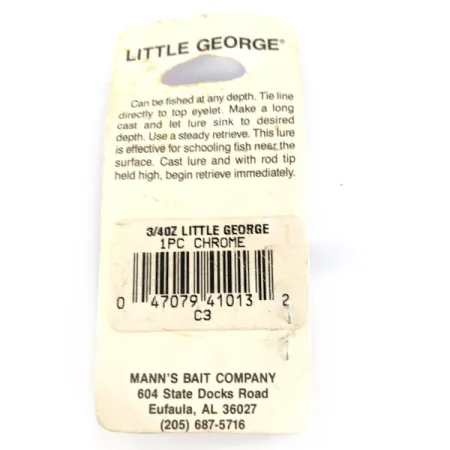 Mann's Little George, 21g, Tail-spinner #21791