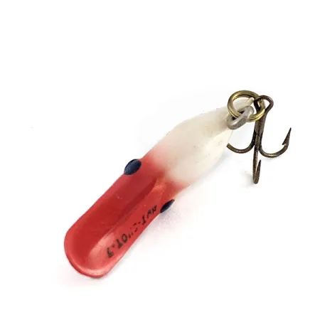 Luhr Jensen Hot Shot 7, Blanc/Tête Rouge, 1,5g, Poisson Nageur #21795