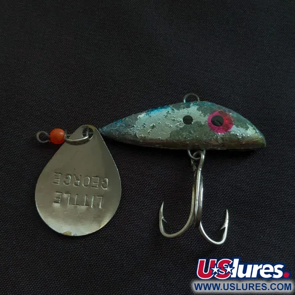 Mann's Bait Little George, 21g Nickel, Tail Spinner #21857