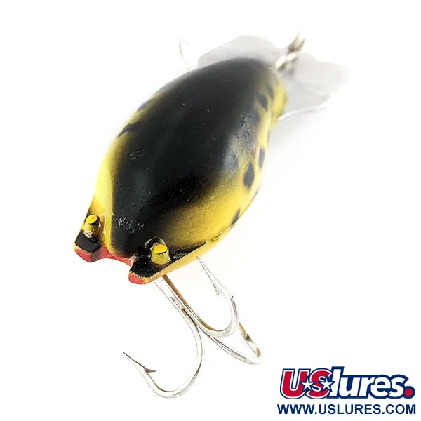 Fred Arbogast Mud Bug, 10g, Jaune à points noirs, Crankbait plongeur #21877
