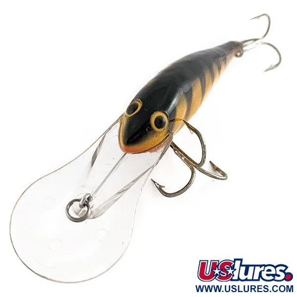 Fred Arbogast Phred’s Shadeaux Wood, 14g, Tiger, Poisson nageur #21906