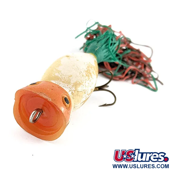 Herter's HULU POPPER, 10g, Crème et Orange, Popper Vintage #21912