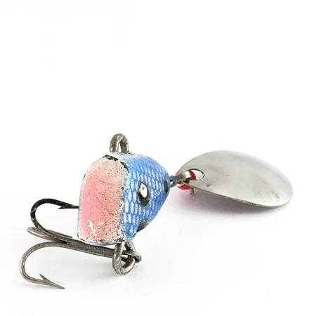 Chas M Six Tackle Little Suzy, 21g, Écailles Bleues, Tail Spinner #21917