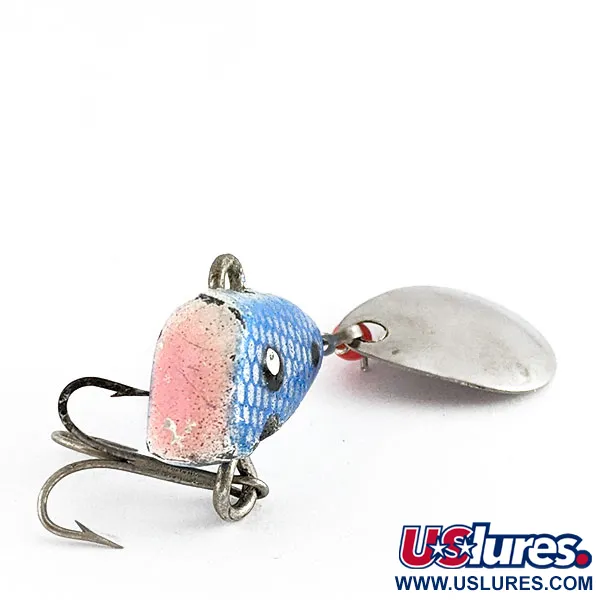 Chas M Six Tackle Little Suzy, 21g, Écailles Bleues, Tail Spinner #21917