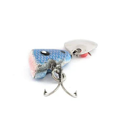 Chas M Six Tackle Little Suzy, 21g, Écailles Bleues, Tail Spinner #21917