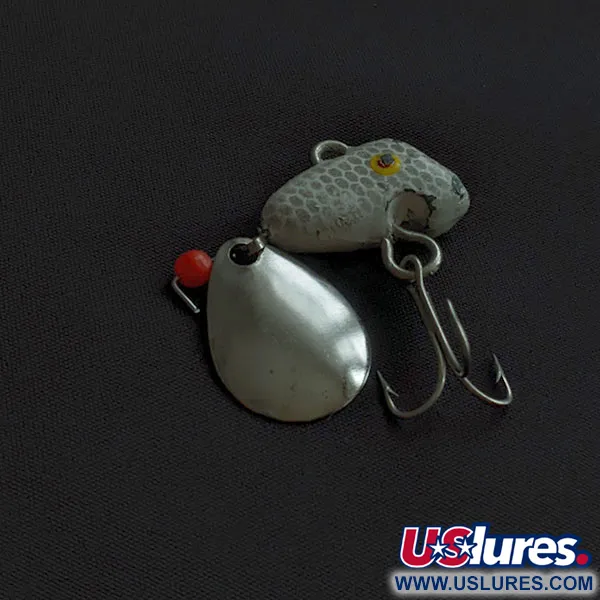 Chas M Six Tackle Little Suzy, 17g, Argent, Tail Spinner #21918