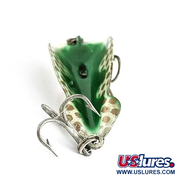 Buck Perry Spoonplug, 7g, Vert et Blanc, Leurre Cuillère #21927