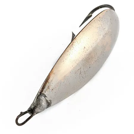 Johnson Silver Minnow, 12g, noir/cuivre/nickel, cuillère anti-herbe #21948