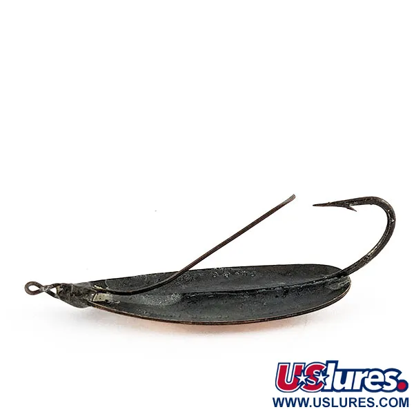 Johnson Silver Minnow, 12g, noir/cuivre/nickel, cuillère anti-herbe #21948