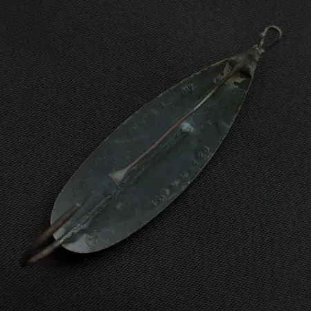 Johnson Silver Minnow, 12g, noir/cuivre/nickel, cuillère anti-herbe #21948