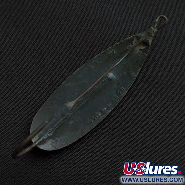 Johnson Silver Minnow, 12g, noir/cuivre/nickel, cuillère anti-herbe #21948