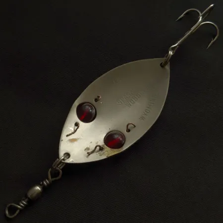 Lane's Spark-L-Eye, 23g, nickel/yeux rouges, Cuillère #21950