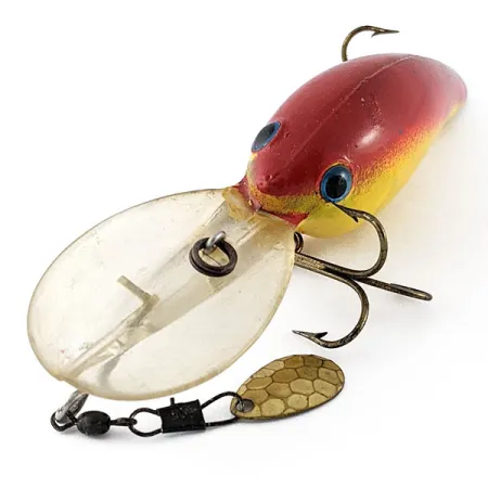 Angler's Pride Luhr Jensen Chow Hound, Rouge/Jaune, 21g, Poisson Nageur Grande Profondeur #21971