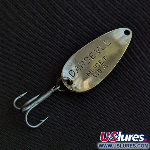 Eppinger Dardevle Midget, 6g, Rouge et Blanc, Cuillère Ondulante #22035