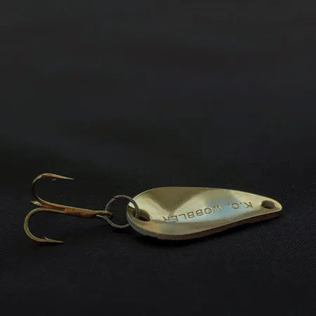 Acme K.O. Wobbler, noir/blanc/or, 3,5 g, cuillère ondulante #22047