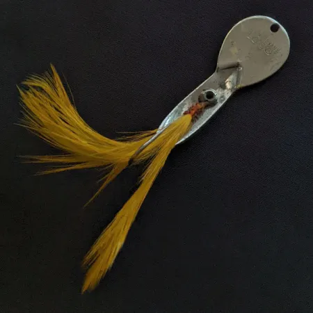 Glen Evans Loco 2 Weedless, Nickel, 7g, Cuillère ondulante #22052