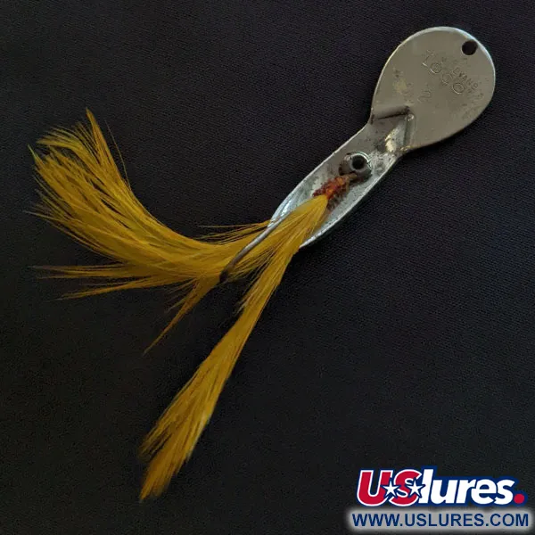 Glen Evans Loco 2 Weedless, Nickel, 7g, Cuillère ondulante #22052