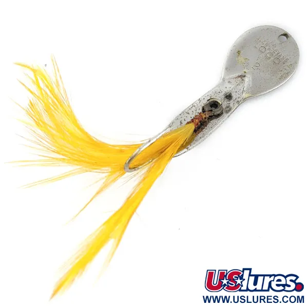 Glen Evans Loco 2 Weedless, Nickel, 7g, Cuillère ondulante #22052