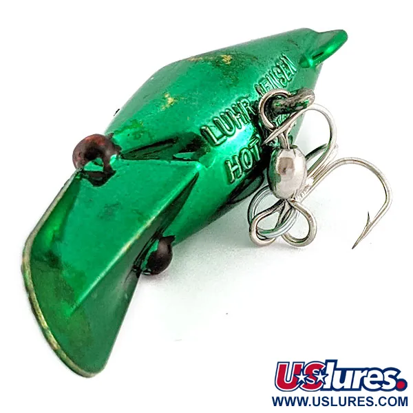 Luhr Jensen Hot Shot 30, Vert Métallisé, 6g, Leurre de Traîne #22072