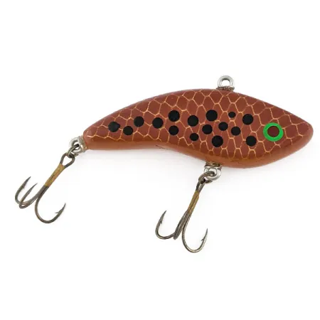 Leurre de pêche artisanal en bois de type lipless crankbait Vintage