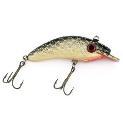 Crankbait artisanal vintage en bois