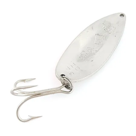 Seneca Little Cleo (Hula Girl), nickel/orange, 21g, cuillère ondulante #22112