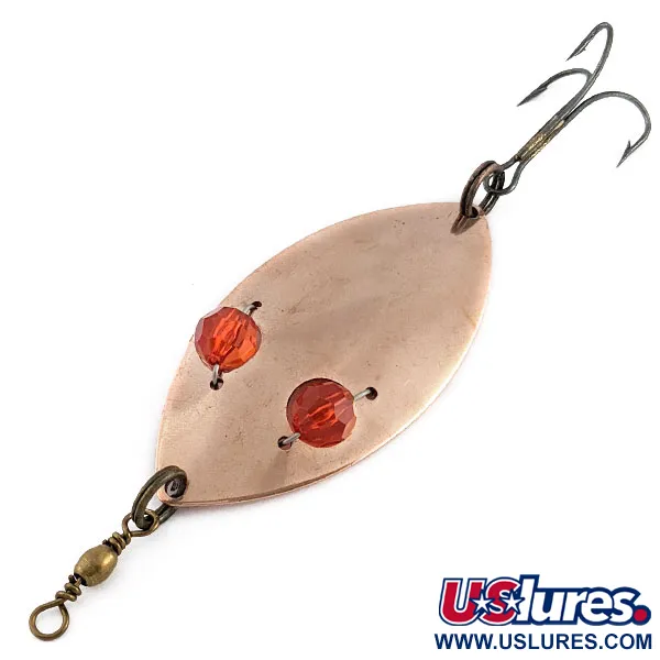 Horrocks-Ibbotson Wobbler №2, Cuivre / Yeux Rouges, 23g, Cuillère Ondulante #22124