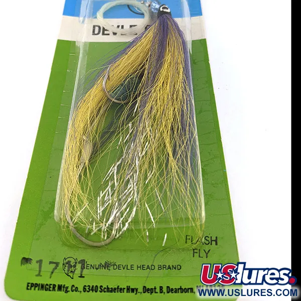 Eppinger Devle Fly, jaune/violet, leurre mouche #22136