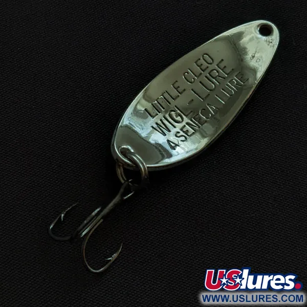 Seneca Little Cleo, 7g Orange et Blanc, Cuillère Ondulante #22172