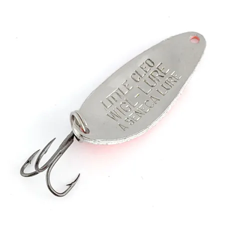 Seneca Little Cleo, 7g, nickel/blanc/orange, Cuillère #22173