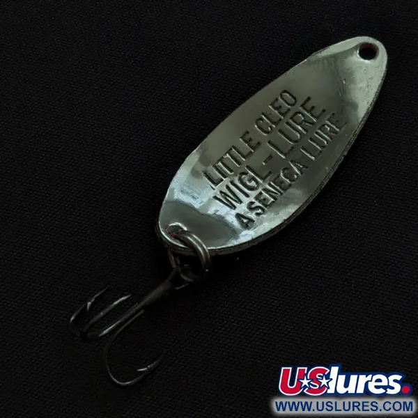 Seneca Little Cleo, 7g, nickel/blanc/orange, Cuillère #22173