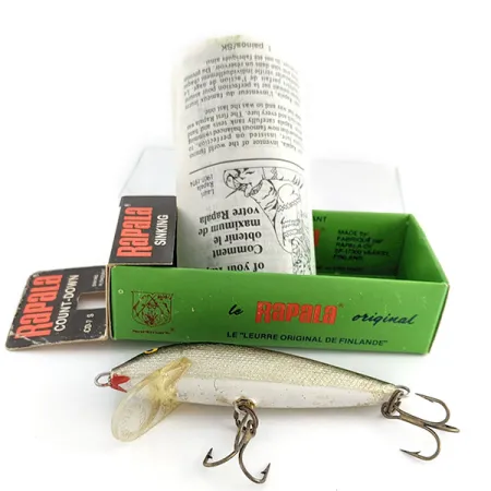Rapala Countdown CD7, 8g Argent (S), Poisson nageur coulant #22176