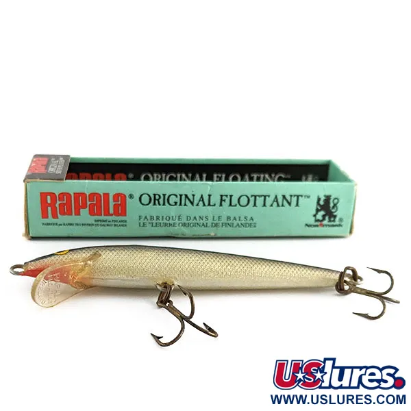 Rapala Original Floater F9, 4g, Argent, Poisson Nageur #22177