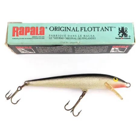 Rapala Original Floater F9, 4g, Argent, Poisson Nageur #22177