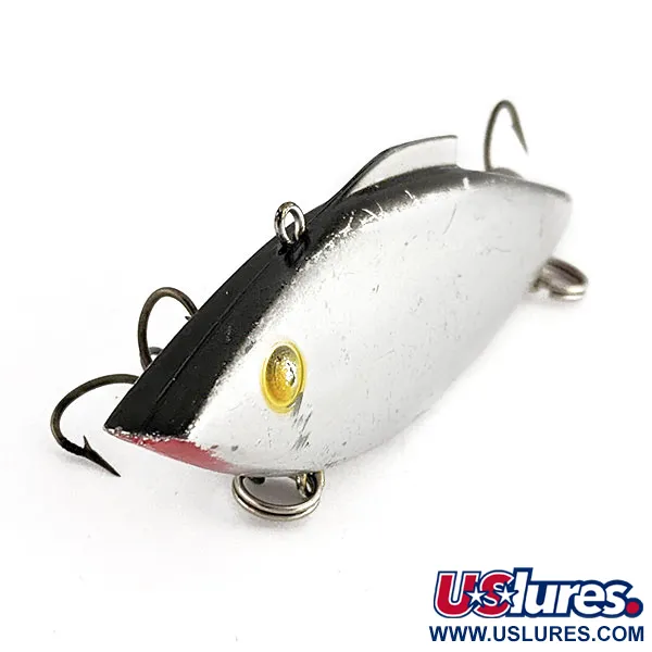 Bill Lewis Rat-L-Trap, 14g, Chrome Black Back, Leurre lipless coulant #22180