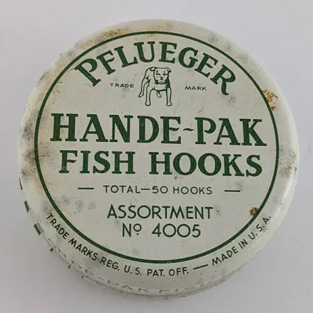 Pflueger Hande-Pak, №4005, 50 hameçons, Hameçons de pêche #22192