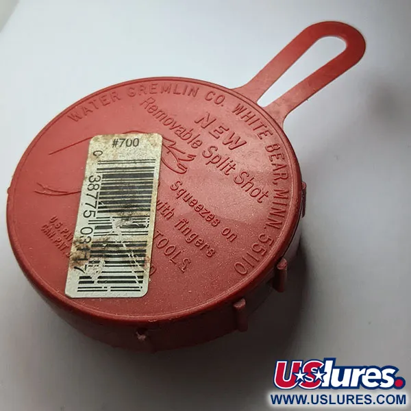 Water Gremlin Sinker Selector, BB 3/0 #7 #5, Plombs fendus amovibles #22198