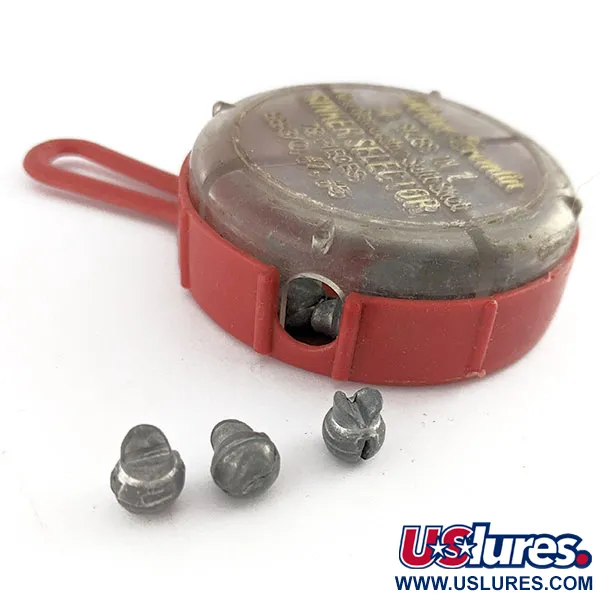 Water Gremlin Sinker Selector, BB 3/0 #7 #5, Plombs fendus amovibles #22198