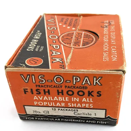 Glen L Evans Vis-O-Pack, Taille 10, Hameçons #22202