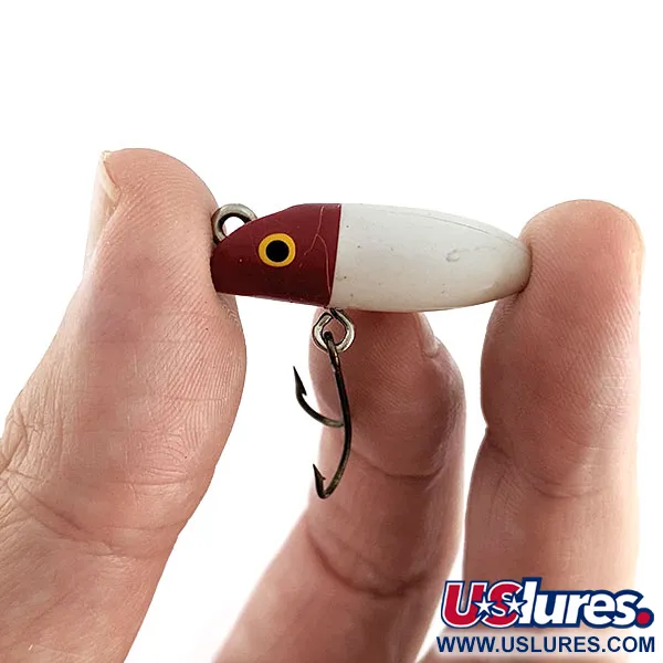 South Bend Fly-Oreno, Rouge/Blanc, 1.4g, Leurre de surface #22210