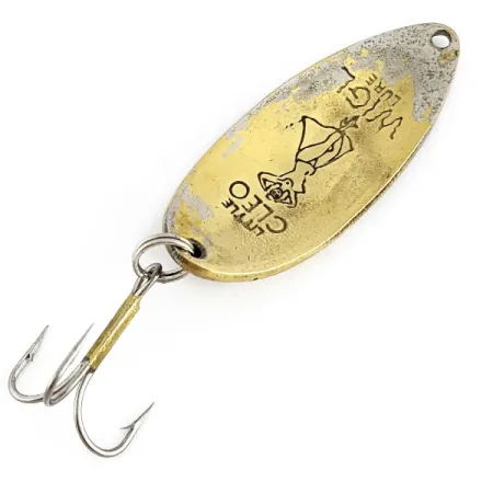 Seneca Little Cleo (Hula Girl), nickel/laiton, 18g, Cuillère ondulante #22214