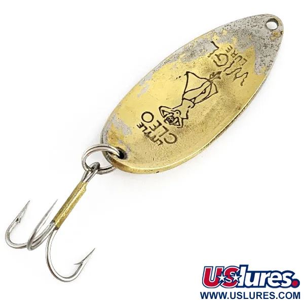 Seneca Little Cleo (Hula Girl), nickel/laiton, 18g, Cuillère ondulante #22214