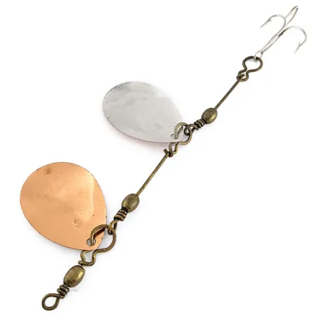 LUXON Vintage Luxon 2, 7g, Nickel/Cuivre, Cuillère tournante double #22217