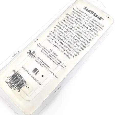 Mann's Reel'N Shad, Hartwell-Blue Glmr, 13.3 cm, Leurre souple #22218