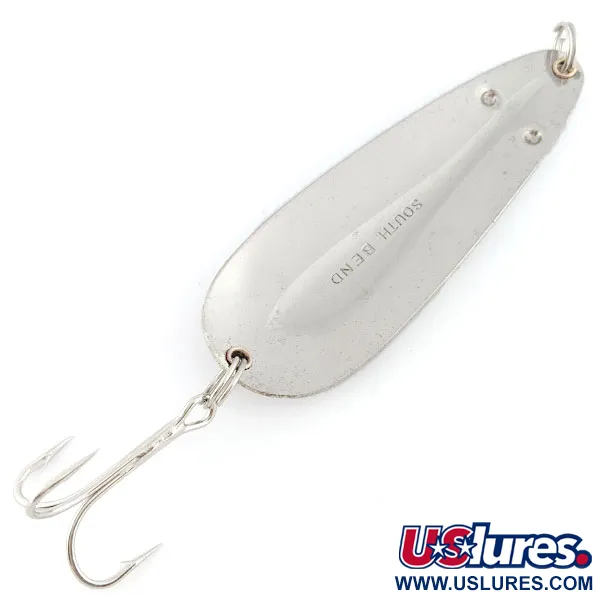 South Bend No. 581, Nickel, 21g, Cuillère ondulante #22270