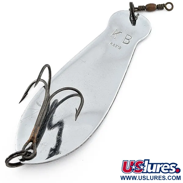 K-B Bait Spoon 4, Nickel, 44g, Cuillère #22311