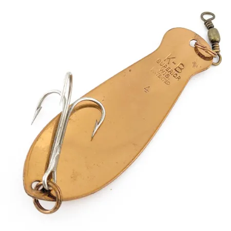 K-B Bait K-B Spoon 4, cuivre, 50g, cuillère ondulante #22312