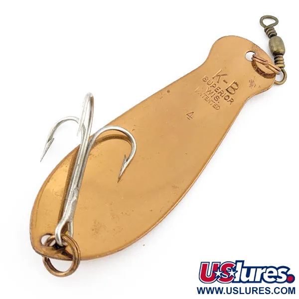 K-B Bait K-B Spoon 4, cuivre, 50g, cuillère ondulante #22312