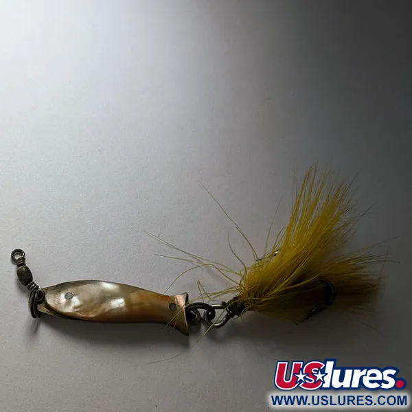 Red Abalone Pearl Minnow, 2.5g, Nacre Naturelle, Leurre de Collection #22318