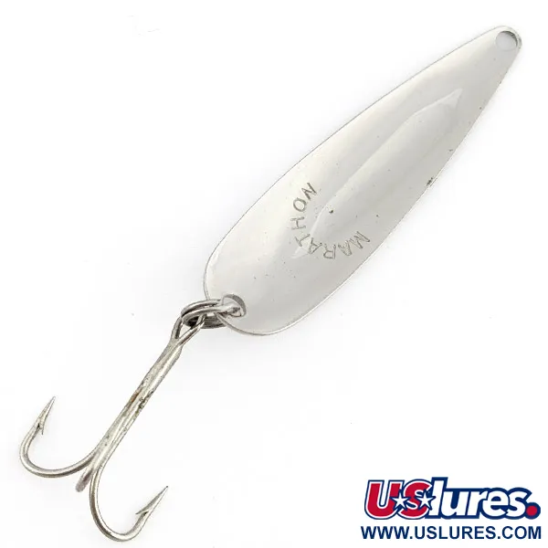 Marathon, Nickel, 8g, Cuillère ondulante #22380